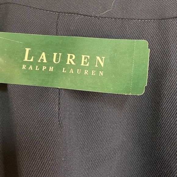 NWT Lauren Ralph Lauren Navy Slacks. - Picture 5 of 7
